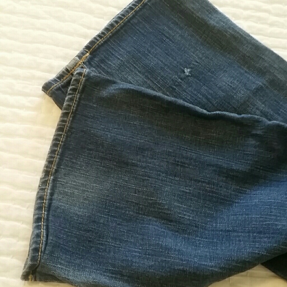 BIG STAR Sweet Low Boot Distressed Jeans EUC 28 D7 - Picture 5 of 8